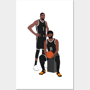 KD and Kyrie Posters and Art